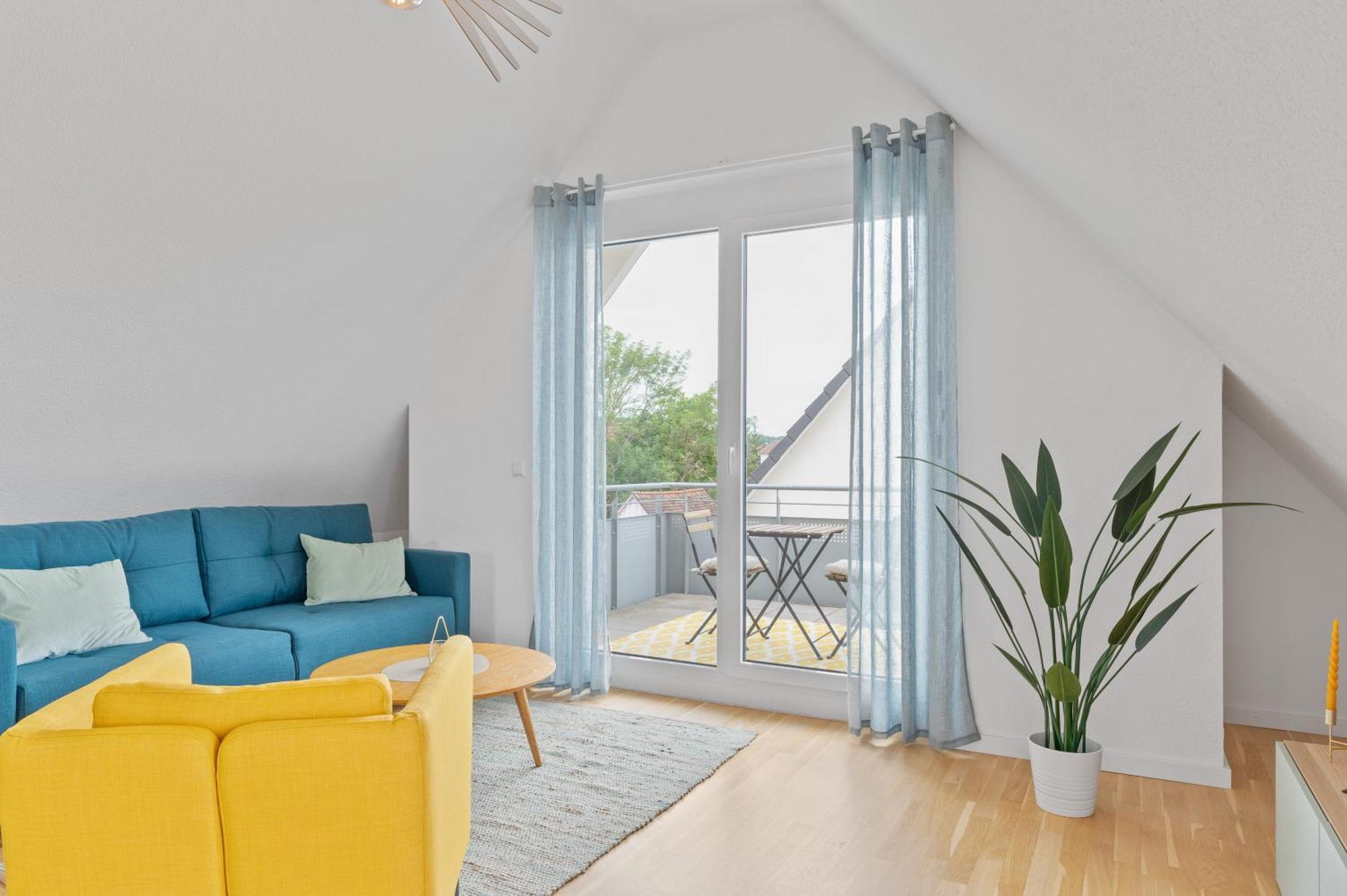 Design-Apartment - Kueche - Balkon - Tiefgarage Leinfelden-Echterdingen Zewnętrze zdjęcie